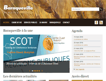 Tablet Screenshot of baraqueville.fr